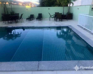 Apartamento com 2 dormitórios para alugar, 75 m² por R$ 3.300,00/mês - Buraquinho - Lauro