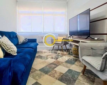 Apartamento com 2 dormitórios para alugar, 90 m² por R$ 5.500,00/mês - Boqueirão - Santos