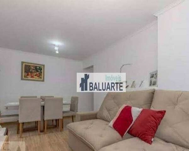 Apartamento com 3 dormitórios para alugar, 75 m² por R$ 2.985,00/mês - Campo Grande - São