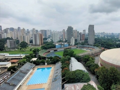 Apartamento com vista fabulosa sobre o Ibirapuera - Paraíso