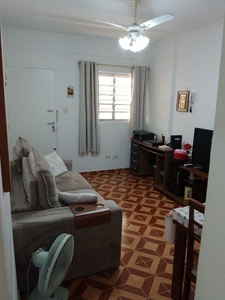 Apartamento, de 46m², com 1 quarto, bairro Ponta da Praia - Santos/SP