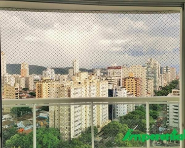 APARTAMENTO DE 99 m2 COM 3 QUARTOS (2 SUÍTES) LAVABO NO BOQUEIRÃO SANTOS SP