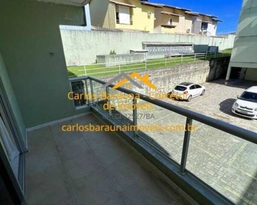 Apartamento mobiliado 1/4 com varanda em stella maris 1 quarto condomínio com piscina