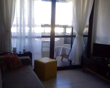 Apartamento mobiliado com 50 m² com 1 quarto e vista mar em Armação - Salvador - BA
