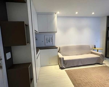 Apartamento para aluguel com 1 quarto na quadra da praia-Pompéia - Santos - São Paulo