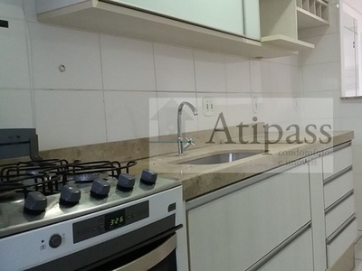 APARTAMENTO PARA VENDA - 65m²- SÃO BERNARDO, BAIRRO SUIÇO, COZINHA PLANEJADA, 2 QUARTOS, 1