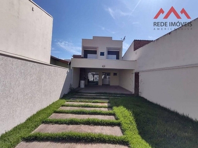 Casa à venda, 122 m² por R$ 460.000,00 - Parque Nova Carioba - Americana/SP