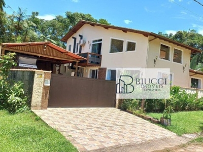 Casa com 4 dormitórios à venda, 354 m² por R$ 1.300.000 - Condomínio Verde Mar - Caraguata