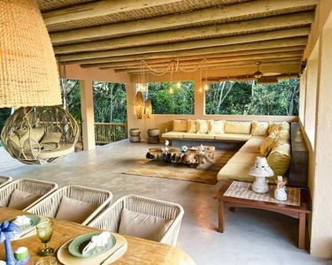 CASA DE LUXO EM TRANCOSO COM SERVIÇOS DE HOTEL 5 ESTRELAS