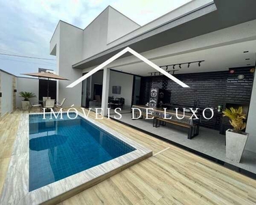 Casa moderna com piscina para venda ou aluguel no Condomínio Lagos do Icaraí Salto/SP