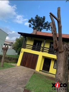 Casa para Venda em Nova Petrópolis, Logradouro, 3 dormitórios, 1 suíte, 3 banheiros, 2 vag
