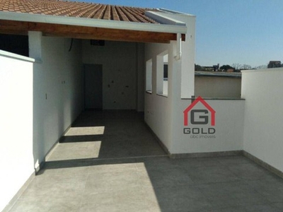 Cobertura com 2 dormitórios, 108 m² - venda por R$ 420.000,00 ou aluguel por R$ 2.000,00/m