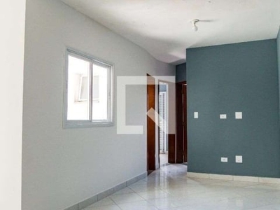 Cobertura para aluguel - jardim alzira francon, 2 quartos, 109 m² - santo andré