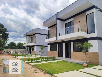 Duplex com 2 dormitórios à venda por R$ 310.000 - Inoã - Maricá/RJ