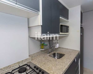 Pequeno impecável no Itaim - apartamento para locação completamente mobiliado, com 41m², u