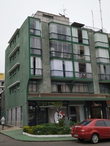 SCRN712/13 Apart 43m²:1 Qto - Sala, varand 10m², 1 Banh, Coz/Ár. Serv; Elevador, top.