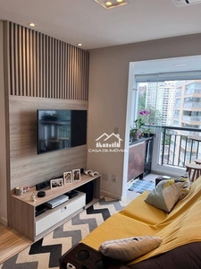 Vende uma graça de apartamento com 55m² em condomínio clube na Vila Andrade.