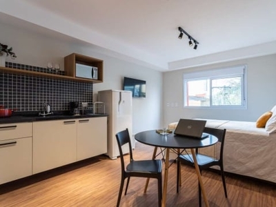Apartamento com 1 quarto para alugar, 28m² - vila clementino