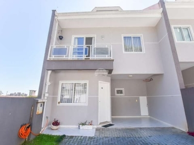 Casa em condomínio fechado com 3 quartos para alugar na avenida monteiro tourinho, 938, bacacheri, curitiba, 109 m2 por r$ 3.100