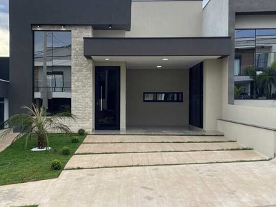 Casa térrea nova em oportunidade em condomínio na cidade de Indaiatuba SP, com 3 dormitóri