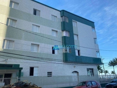 Kitnet com 1 dormitório à venda, 37 m² por r$ 165.000,00 - tupi - praia grande/sp