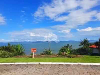 Terreno frente mar com 450m² a venda - são miguel, biguaçu sc