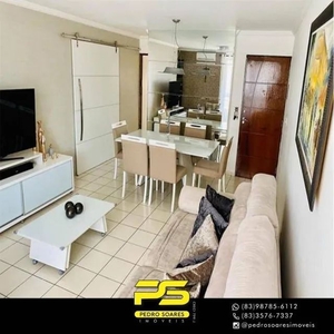 Apartamento à venda, 3 quartos, 1 suíte, Manaíra - João Pessoa/PB