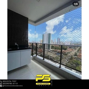 Apartamento à venda, 3 quartos, 2 suítes, Estados - João Pessoa/PB