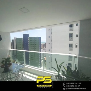 Apartamento à venda, 4 quartos, 2 suítes, Cabo Branco - João Pessoa/PB
