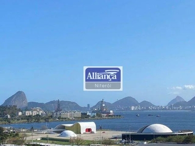 Apartamento com 1 dormitório à venda, 52 m² por R$ 180.000,00 - Ponta D Areia - Niterói/RJ