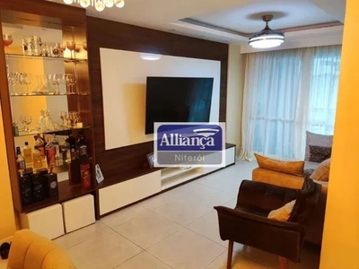 Apartamento com 3 dormitórios à venda, 105 m² por R$ 1.000.000,00 - Icaraí - Niterói/RJ