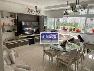 Apartamento com 3 dormitórios à venda, 120 m² por R$ 1.155.000 - Icaraí - Niterói/RJ