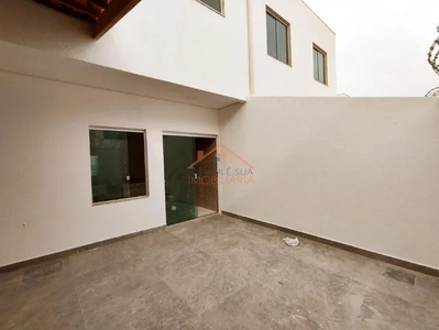 Casa geminada individual de 03 quartos e suíte no bairro Três Barras - Contagem.