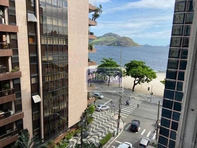 Praia de Icaraí - Apartamento com 2 dormitórios à venda, 67 m² por R$ 570.000 - Icaraí - N