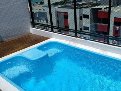 Cobertura Duplex com piscina privativa na Praia do Bessa