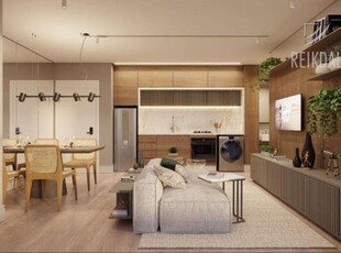 Apartamento com 1 dormitório à venda, 53 m² por r$ 818.800,00 - batel - curitiba/pr