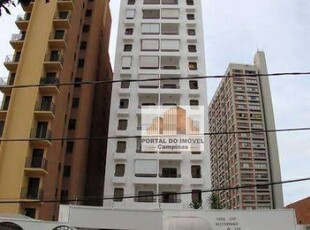 Apartamento com 1 dormitório à venda, 58 m² por r$ 350.000,00 - cambuí - campinas/sp