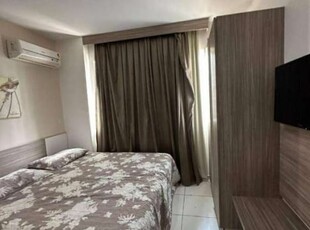 Apartamento com 2 dormitórios à venda, 58 m² por r$ 240.000,00 - do turista - caldas novas/go