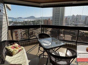 Apartamento com 3 dormitórios à venda, 90 m² por r$ 600.000,00 - praia da enseada - rufinos - guarujá/sp