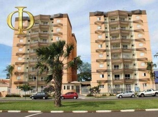 Apartamento com 3 dormitórios à venda, 93 m² por r$ 530.000,00 - residencial porto rico - paulínia/sp