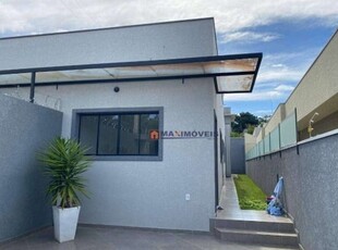 Casa com 3 dormitórios, 89 m² - venda por r$ 850.000,00 ou aluguel por r$ 3.419,86/mês - jardim do lago - atibaia/sp