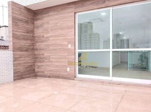 Casa com 3 dormitórios para alugar, 160 m² - embaré - santos/sp