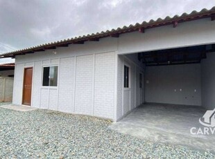 Casa com 3 dormitórios para alugar, 75 m² por r$ 1.887/mês (incluso taxas de lixo, iptu e garantia) - itajuba - barra velha/sc