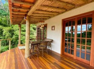 Casa com 5 dormitórios à venda, 350 m² - parque do imbui - teresópolis/rj