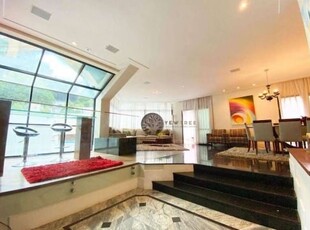 Casa com 5 dormitórios à venda, 695 m² por r$ 9.000.000,00 - alphaville residencial 10 - santana de parnaíba/sp