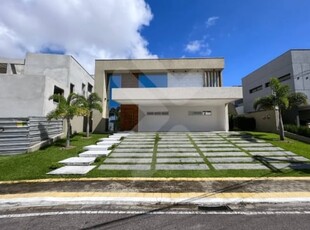 Casa duplex à venda em ponta negra (natal/rn) | no cond. flora boulevard - 435m - 5/4