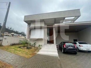 Casa em condomínio fechado com 4 quartos à venda na rua três, 501, residencial vivenda das pitangueiras, valinhos, 244 m2 por r$ 1.400.000