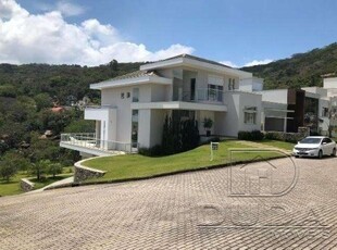 Casa em condomínio fechado com 4 quartos à venda na servidão joão josé de melo, 170, córrego grande, florianópolis, 574 m2 por r$ 3.500.000