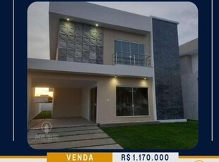 Casa em condomínio para venda em camaçari, centro, 4 dormitórios, 4 suítes, 5 banheiros, 2 vagas