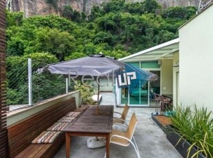 Cobertura com 3 quartos à venda na rua presidente alfonso lópez, --, lagoa, rio de janeiro, 155 m2 por r$ 2.190.000